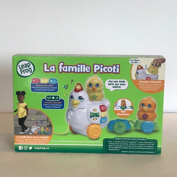 Leapfrog Learn and Roll Chickens (French Version) For Age 12 Months New in Box - Picture 16 of 16